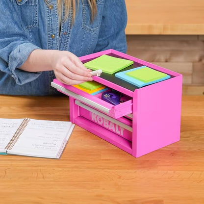 K.balt Mini Tool Boxes (Hot Pink, 3 Drawer) - color: Hot Pink, size: 3 Drawer