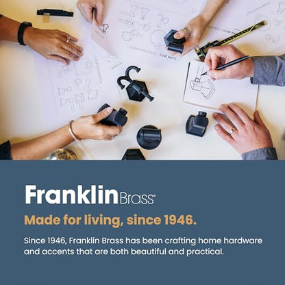 Franklin Brass 5 Pack Matte Brushed Nickel Cabinet Handles Adjustable Drawer Pulls for Kitchen Cabinet Knobs Dressers and Cupboards 1-3/8 to 6-5/16 inch (35–160mm) Hole Center | Adjusta-Pull™ - color: Matte Satin Nickel, size: 1-3/8" to 6-5/16"