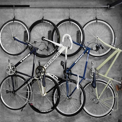 10 Pack Heavy Duty Garage Hooks for Hanging, Bike Hooks for Garage Storage, Large S Hooks Ladder Hanger Rafter Hooks for Garage Storage Organizer