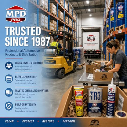 MPD Cobra Guard PRO Black 8-Mil Nitrile Gloves, Diamond Textured Torque Grip. - size: Medium, style: Cases of 10x100