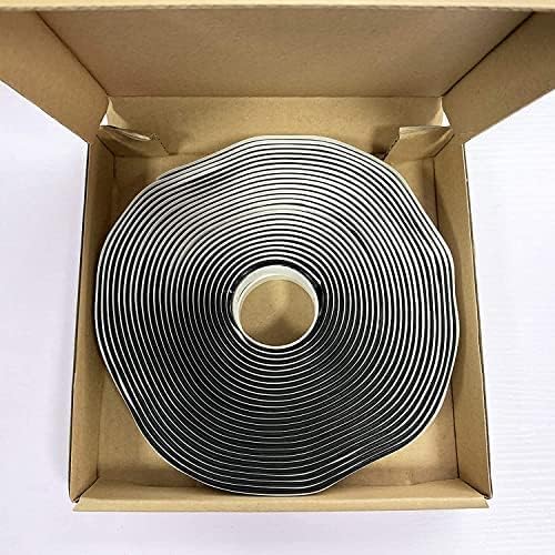 LLPT Butyl Tape White 1 Inch x 33Ft 2 Pack Tight Seal for Leak Proof EPDM RV Repair Window Glass Boat Sealing Roof Pipe Patching(WST232) - size: 1" White
