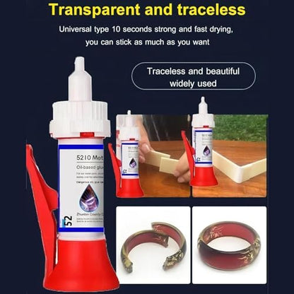 Powerful Solder Multi-Material Repair Adhesive, 5210 Met Oil Based Glue, 5210 Glue, 5210 Powerful Solder Multi-Material Repair Adhesive for Wood Furniture Cup Shoe (3PCS) - color: 3PCS