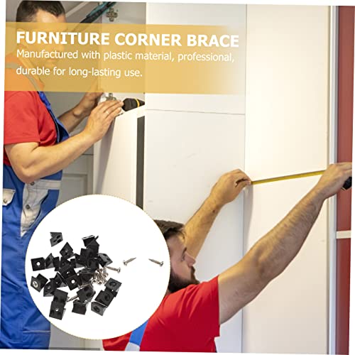 100pcs Shelf Support Accessories Fastener Easy Install Plastic Furniture Repair - size: 2.5X1.3CM