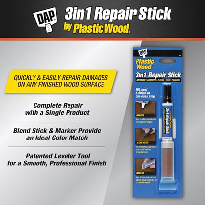 DAP Plastic Wood 3 in 1 Repair Stick, Golden Oak (7079804094)