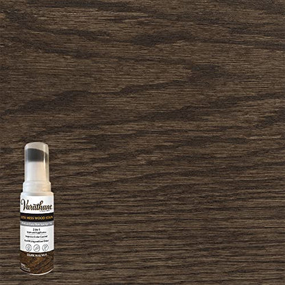Varathane 368029 Less Mess Wood Stain and Applicator, 4 oz, Dark Walnut - color: Dark Walnut, size: 4 Ounce (Pack of 1)