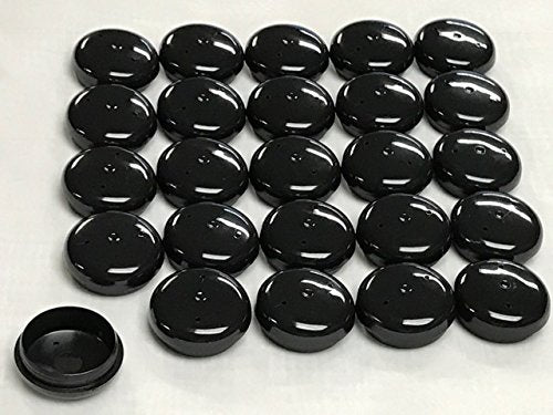 1-1/2" Deluxe Wrought Iron Chair Glides, Protect Your Outdoor Furniture, Chair Leg Floor Protectors, Floor Protector, Pack of 25, Black - size: Pack of 25