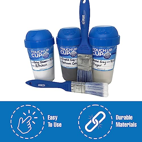 Touch Up Paint Brushes, House Painting Brush for Wall, Trim, Edge, Home Improvement, Premium, As Seen On Shark Tank Products, Pack of 4 - size: Pack of 4