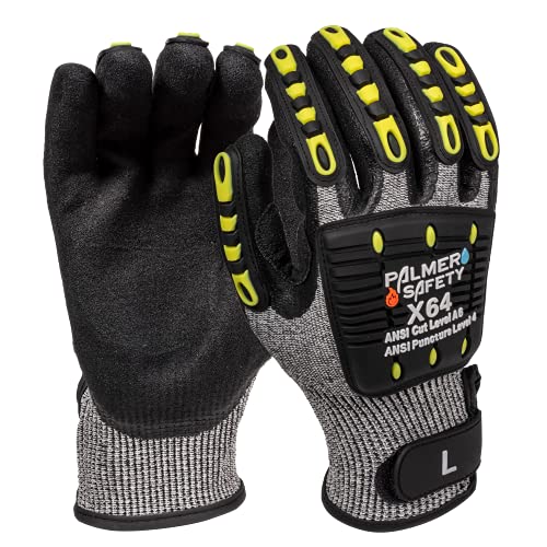 ATERET General Utility Work Gloves, Cut & Impact Protection, Lightweight & Breathable, All-Purpose Performance Fit, Durable - size: Small (Pack of 1)