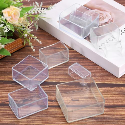 uxcell 12 Pcs Silicone Chair Leg Floor Protectors 2 x 2 Inch Non-Slip Chair Leg Caps Covers, Square Furniture Leg Protectors for Hardwood Floors Reduce Noise and Scratches, Clear - size: 2 x 2 Inch