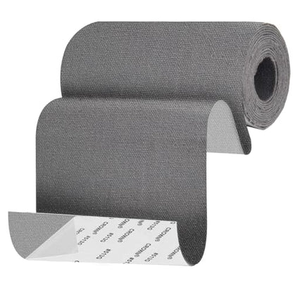 Canvas Patch 4 "x 60 ", Self-Adhesive Waterproof Canvas Patch Set for Repairing Tents, Couch, Boat Covers, Camping Chairs, Awnings, Car Seats.(Dark Gray) - color: Dark Gray, size: 4"×60"
