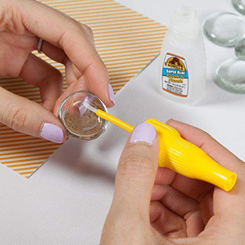 Gorilla Super Glue with Brush & Nozzle Applicator, 10 Gram, Clear, (Pack of 7) - size: 24 - Pack