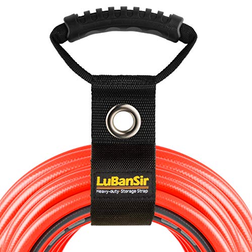 LuBanSir 3 Pack Extension Cord Organizer, 28" Portable Hook and Loop Storage Straps with Grommet Fit Extension Cords, Cables, Ropes, Garden Water Hoses Carrying and Hanging - size: 2"x28"