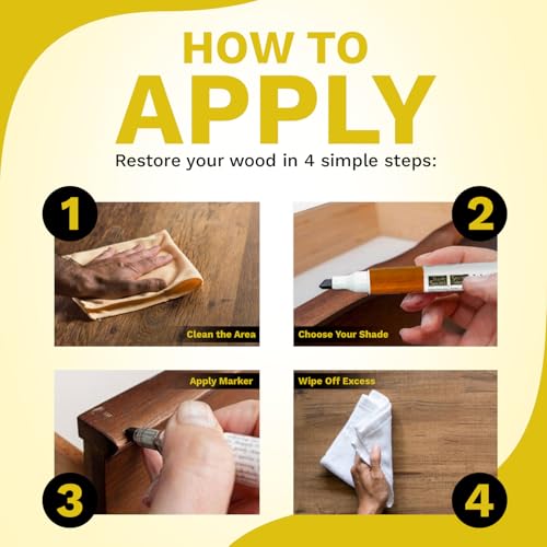 Trio Touch-Up Furniture Repair Markers (Grey Trends), Covers Nicks and Scratches, Floors, Cabinets, Tables - color: Grey