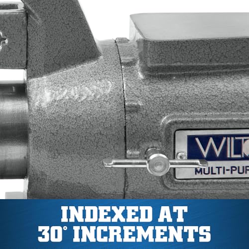Wilton Multi-Purpose Bench Vise, 4-1/2" Width, 4-1/4" Max Jaw Opening, 2-1/4" Throat (Model 450P) - size: 4-1/2 In.