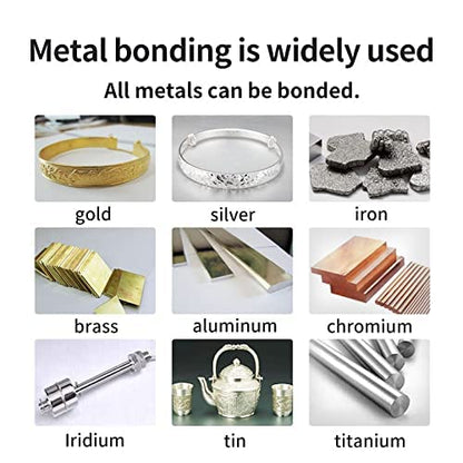 Metal Glue,Liquid Glue for bonding Between Metal and Metal,Metal and Other Material.Instant Super Glue for Metal,Stainless Steel,DIY Craft,Aluminum Alloy,Metal Tube,etc.