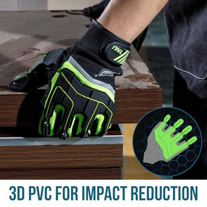 TAILI Needle-Resistant, Puncture-Resistant and Cut-Resistant Gloves - color: Small, Green