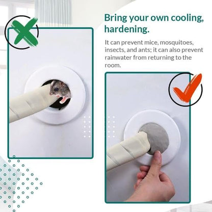 Waterproof Sealant Mastic, Waterproof Repair Sealing Clay, Quick Wall Mending Mud for Drain Connection, for Holes and Gaps Wall Filler (3)