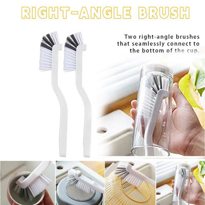 Crevice Cleaning Brush，12Pcs Multifunctional Hard Bristle Cleaning Tool with rubber gloves for Kitchen, Bathroom,Corner, Grout, Sink,toilet, Window Track, Bathtub, Vehicle, Faucets