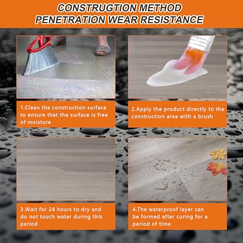 Invisible Waterproof Sealant Agent, Clear Water-Based Bonding & Insulating Coating, Anti-Leakage Sealant for Roofs, Walls, Cracks & Indoor & Outdoor Repairs, 10.5 oz