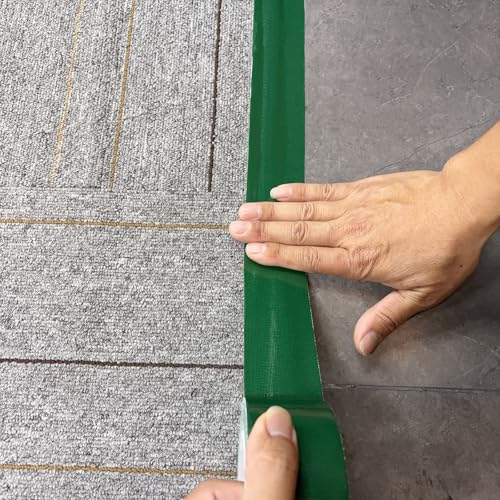 Green Duct Tape, 2 Inches x 32 Yards, Heavy Duty, Strong, Durable, Flexible, Easy-Tear by Hand, No Residue, Waterproof for Home Repairs, Fixed Carpet Edge, DIY Projects - color: Green