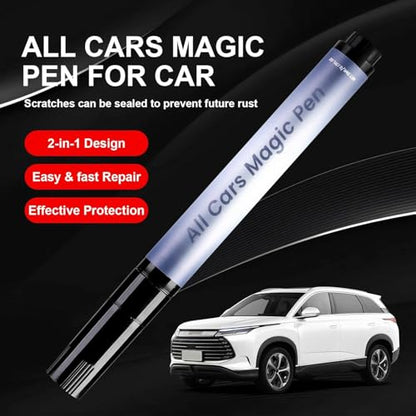 2PCS All Cars Magic Pen Magic Car Scratch Removal Pen Car Scratch Repair Pen Quick Fix for Scratches and Paint Damage, Easy to Use