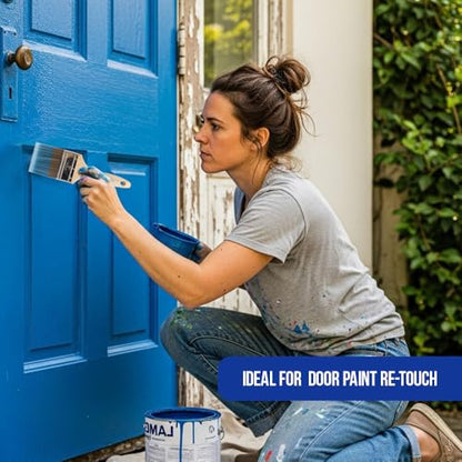 Pro Grade Paint Brushes 3 Inch Flat Paint Brush Set for Walls Trim Cabinets Doors Professional Painter Contractor Interior Exterior 12 Pack