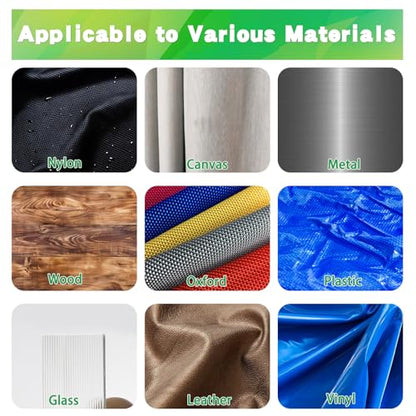 4.5Inch × 40FT RV Awning Repair Tape with Scissors, Outdoor Heavy Duty Repair Tape for Tarp, Tent, Boat Cover, Canvas, Sail Tape, Waterproof, UVproof and Heat-Resistant Tear Repair Pctch Kit - color: White