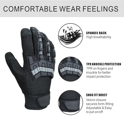 Needle Puncture & Thorn Proof Gloves, Level 3 Needlestick Resistant, A9 Cut Resistant Gloves - color: 91533, size: Large