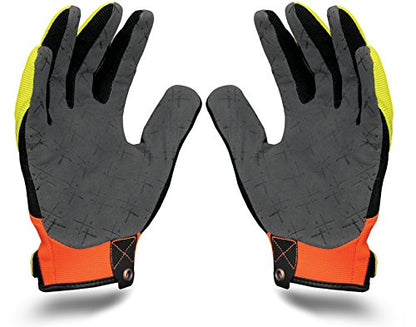 Ironclad EXO-HVP-02-S Hi-Viz Pro Gloves, Small - color: Hi-viz Yellow & Orange, size: Small (Pack of 1)