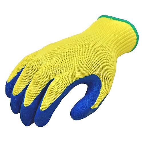 G & F Products G & F 1607XL Cut Resistant Work Gloves, 100-Percent Kevlar Knit Work Gloves, Make by DuPont Kevlar, Protective Gloves to Secure Your hands from Scrapes, Cuts in Kitchen, X-Large , Blue - size: X-Large (Pack of 1)