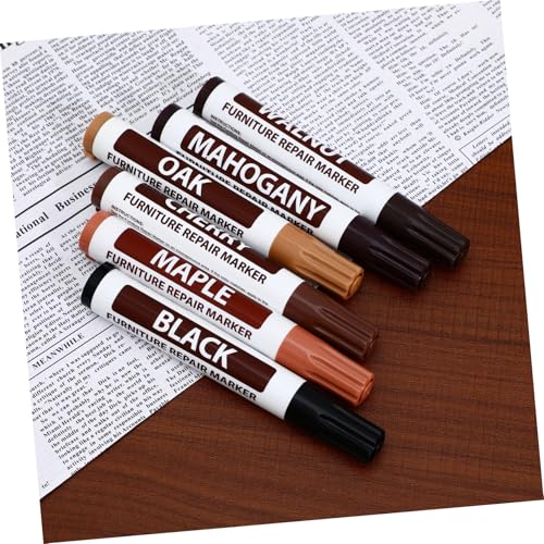 Furniture Touch up Markers Set 6 Pieces Touch up Stains on Wood Easy to Use