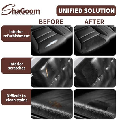 Leather Repair Patch, 17X79 inch Strong Sticky Repair Patch Self Adhesive Waterproof, DIY Large Vinyl Patches for Couches, Furniture, Sofa, Car, Chair (DBrown, 17X79 inch) - color: Glossy Dark Brown, size: 17X79 inch