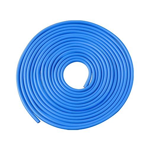 ESUPPORT 16ft 5M U Shape Car Door Moulding Rubber Scratch Protector Strip Edge Guard Trim Seal Blue - color: Blue