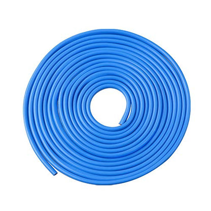 ESUPPORT 16ft 5M U Shape Car Door Moulding Rubber Scratch Protector Strip Edge Guard Trim Seal Blue - color: Blue