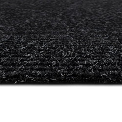 Mohawk Home Utility Runner Floor Mat Black 3' X 8' All Weather Indoor/Outdoor Non Slip Perfect for Garage, Entryway, Porch, and Laundry Room