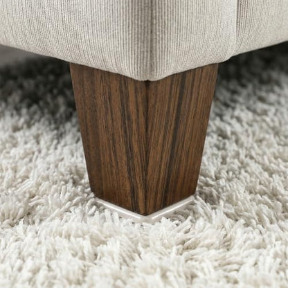 8 Pack Furniture Sliders for Carpet & Hardwood Floors, 1.6" and 2" Square Plastic Self-Adhesive Sliding Pads, Chair Sliders for Wood Floors Heavy Duty - Moving Furniture Easily & Safely (Gray)