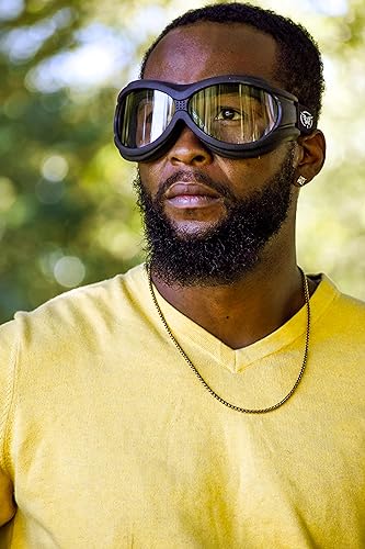Global Vision Eyewear Big Ben Motorcycle Goggles Fit Over Most Glasses - color: Yellow