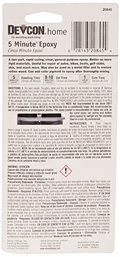 ITW Devcon 20845 High Strength Epoxy Anchoring Adhesive, 1-Pack