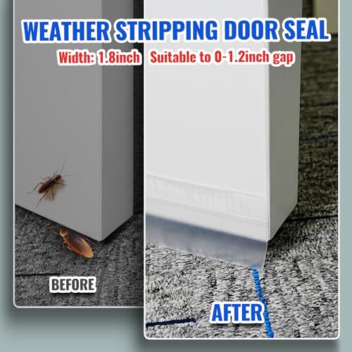 33 Feet Weather Stripping Door Seal - Door Draft Stopper, Suitable for Doors and Windows