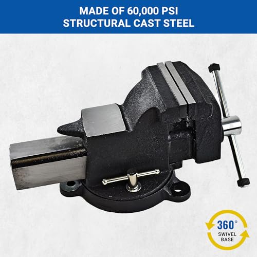 Yost Vises 910-AS 10" Heavy Duty Steel Bench Vise - size: 10", style: Heavy Duty