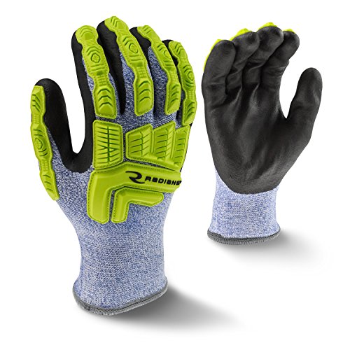 Radians RWG604 Cut Protection Cold Weather Coated Glove, Cut Protection Level A4