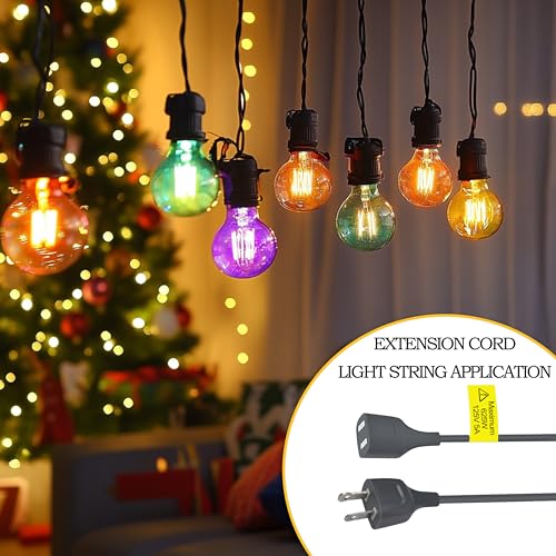 Gray Extension Cord 9FT Thin Flexible Light Duty for Indoor Use 625W 125V 5A 2 Prong Power Cable Plug Ideal for, Humidifier, Holiday Lights, Lamps, Security Cameras, Appliance (1 Pack) - size: 9FT Gray (1Pack)