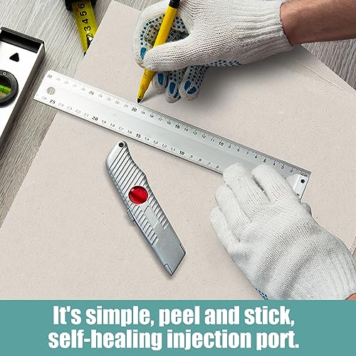 Amylove Drywall Repair Panel Drywall Patch Panel for Wall Repair(4 Pieces,12" x 12" x 1/2") - size: 12" x 12" x 1/2"