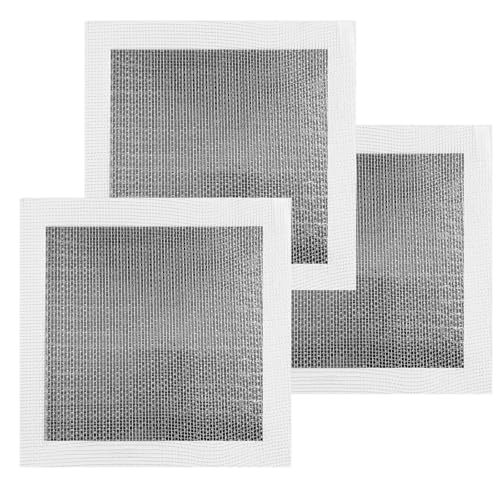 3 Pieces 7.87 Inch Drywall Repair Patch,Drywall Repair Patch Self Adhesive Drywall Patch and Fiberglass Repair Kit,Heavy Duty Dry Wall Hole Repair Patch for Drywall Plasterboard,Plaster Dent Repair