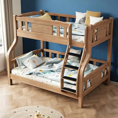 Bunk Bed Ladder Pads- Dual Fixing of Velcro and Straps, Perfect for Ladder for Bunk Bed, Loft Bed with Stairs, and RV Bunk Ladder. It is Soft, Comfortable, Non Slip, and Suitable for Safe Climbing.