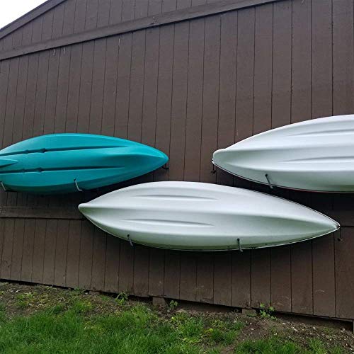 Garage Storage Heavy Duty Hooks, 15Inch Jumbo Arm Kayak Rack, 6 Pack Wall Mount Canoe Hangers