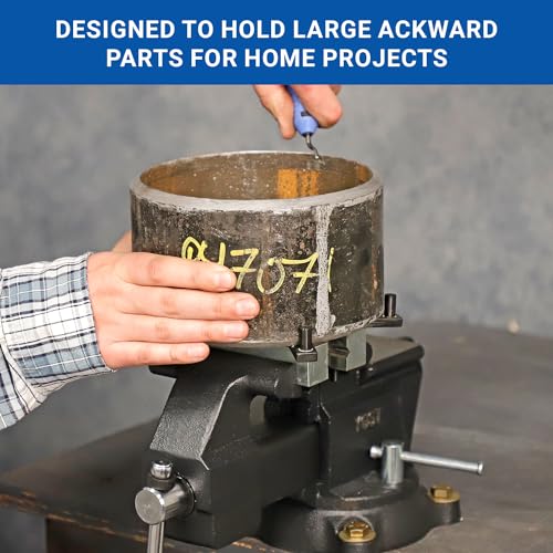 Yost Vises, 5in. Multi-Purpose Vise, Jaw Width 5 in, Jaw Capacity 2.9 in, Model# MV-5 - size: 5 Inch