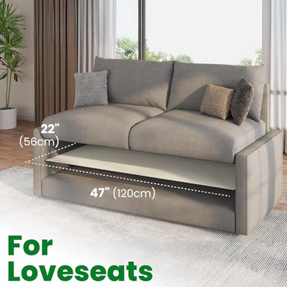 ECOHomes Couch Cushion Grip Pad, Couch Cushion Non Slip Pads Keep Sofa Cushions from Sliding - Anti Slip Sofa & Patio Grips Mattress Gripper Stopper Stop Slide & Prevent Sliding (Loveseat, 22" by 47") - size: Loveseat (22" By 47")