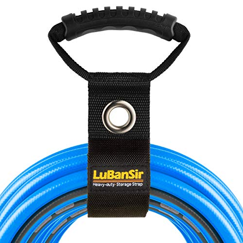 LuBanSir 3 Pack Extension Cord Organizer, 22" Portable Hook and Loop Storage Straps with Grommet Fit Extension Cords, Cables, Ropes, Garden Water Hoses Carrying and Hanging - size: 2"x22"