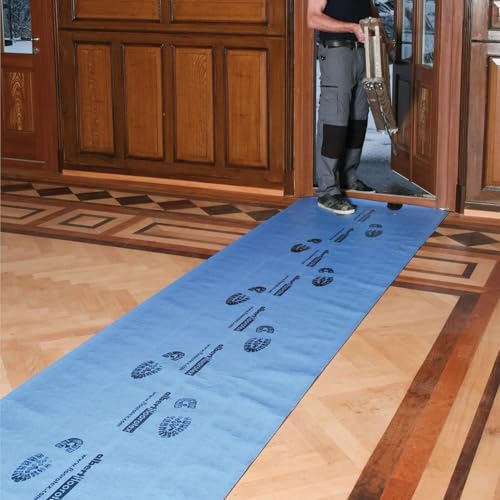 Albert Floorotex Blue All Purpose Temporary Floor Protection - 150 sqft (40" x 45') Roll - size: 150sq/ft
